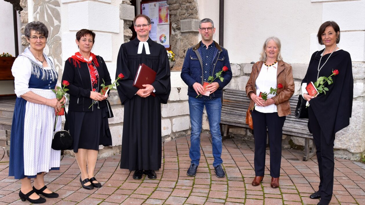 Nachgetragene Jubel-Konfirmation Hermagor am Sonntag 30.05.2021